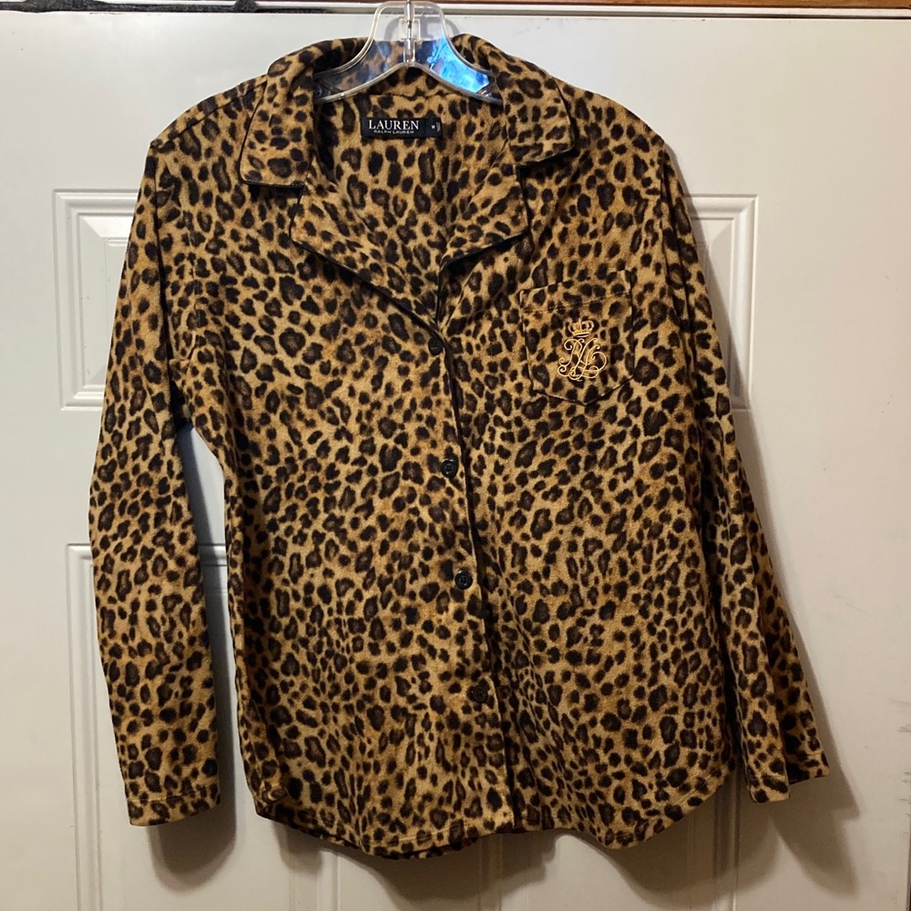 Lauren Ralph Lauren Pajama Top M